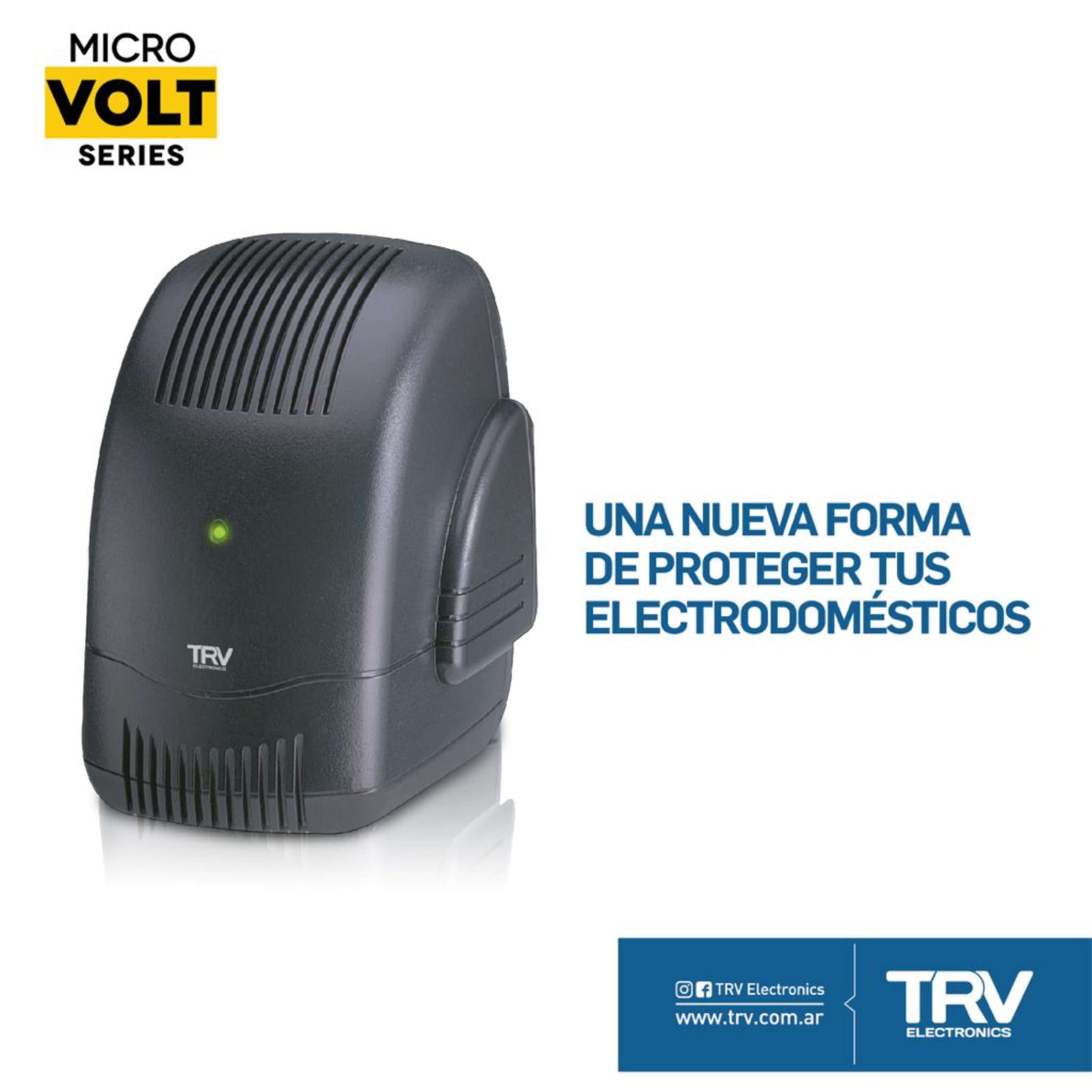 ESTABILIZADOR DE TENSION MICRO VOLT H 4 TOMS 2000VA TRV